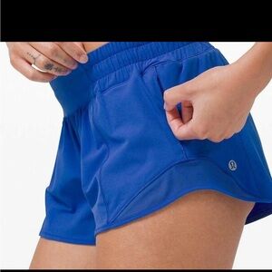 Blue 2.5 inch Hotty Hot Lulu Shorts (2)